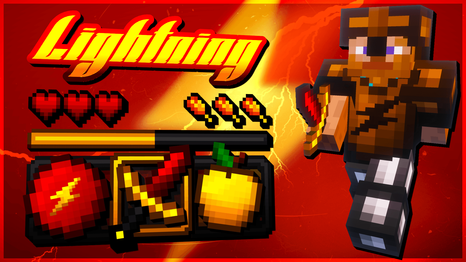 Lightning 16x resource pack preview