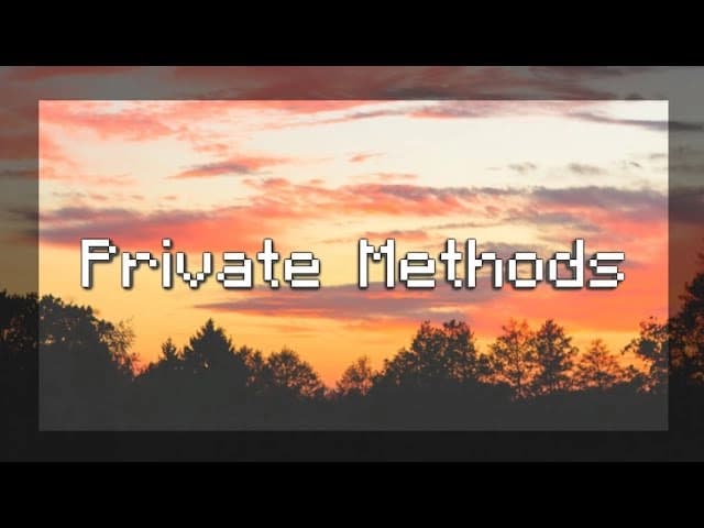 Private Methods 64x resource pack preview